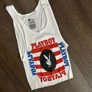 Playboy designed tank top